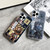For iPhone 13 Pro Dual-side IMD Astronaut Frosted Phone Case(Blue Grey)