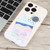 For iPhone 13 Pro Max Milk Tea Astronaut Pattern Liquid Silicone Phone Case(Ivory White)