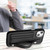For iPhone 15 Shockproof Leather Phone Case with Wrist Strap(Black)