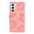 For Samsung Galaxy S23+ 5G Flower Embossing Pattern Leather Phone Case(Pink)