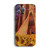 For iPhone 12 Pro Max Precise Hole Oil Painting Pattern PC Phone Case(Architectural Painting)