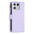 For Xiaomi 13 9 Card Slots Zipper Wallet Leather Flip Phone Case(Light Purple)