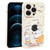 For iPhone 12 Pro Max Astronaut Pattern Frosted TPU Phone Case(White)