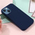 For iPhone 15 Shockproof Silicone Magsafe Phone Case(Navy Blue)