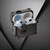 For AirPods 3 Carbon Fiber Magnetic Automatic Switch Earphone Protective Case(Green)
