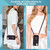 For iPhone 11 Rhombic Texture Card Bag Phone Case with Long Lanyard(Dark Purple)