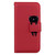 For iPhone 11 Cartoon Buckle Horizontal Flip Leather Phone Case(Red)