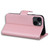 For iPhone 13 Cartoon Buckle Horizontal Flip Leather Phone Case(Pink)