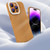For iPhone 13 Pro Max Hollow Heat Dissipation TPU Phone Case(Brown)