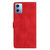 For Xiaomi Redmi Note 12 5G Flower Butterfly Embossing Pattern Leather Phone Case(Red)
