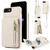 For iPhone SE 2022/ 7 / 8 Crossbody Lanyard Zipper Wallet Leather Phone Case(Beige) For iPhone SE 2022/ 7 / 8 Crossbody Lanyard Zipper Wallet Leather Phone Case(Beige)