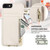 For iPhone SE 2022/ 7 / 8 Crossbody Lanyard Zipper Wallet Leather Phone Case(Beige) For iPhone SE 2022/ 7 / 8 Crossbody Lanyard Zipper Wallet Leather Phone Case(Beige)