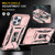 For iPhone 15 Pro Armor PC + TPU Camera Shield Phone Case(Rose Gold)