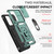 For Xiaomi 12 Sliding Camshield Holder Phone Case(Dark Green)