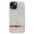 For iPhone 14 Plus Electroplating Shell Texture TPU Phone Case(White)