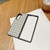 For Samsung Galaxy Z Fold5 5G Woven Texture Folding Phone Case(Grey)