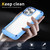 For iPhone 11 Skin Feel TPU + PC Phone Case(Transparent Blue)