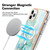 For iPhone 11 Pro Max Marble Pattern Dual-side IMD Magsafe TPU Phone Case(Green 003)