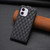 For iPhone 11 Diamond Lattice Vertical Flip Leather Phone Case(Black)