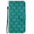 For iPhone 15 Double 8-shaped Embossed Leather Phone Case(Green)