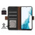 For Samsung Galaxy S24 Ultra Side-Magnetic TJ Genuine Leather RFID Phone Case(Black)