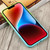 For iPhone 15 Liquid TPU Silicone Gradient MagSafe Phone Case(Cyan Blue)