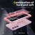 For Samsung Galaxy S22+ 5G Skin Feel TPU + PC MagSafe Magnetic Phone Case(Transparent Pink)