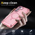 For Samsung Galaxy S22+ 5G Skin Feel TPU + PC MagSafe Magnetic Phone Case(Transparent Pink)