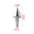 2 PCS Car Rear Anti-collision Tail Cone for Mercedes Benz Smart 2009-2014, Style:Pointed(Silver) 2 PCS Car Rear Anti-collision Tail Cone for Mercedes Benz Smart 2009-2014, Style:Pointed(Silver)