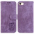 For iPhone 7 / 8 / SE 2022 / 2020 Little Tiger Embossed Leather Phone Case(Purple)