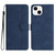For iPhone 15 Plus Heart Pattern Skin Feel Leather Phone Case(Royal Blue)