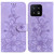 For Xiaomi 13 5G Lily Embossed Leather Phone Case(Purple)