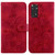 For Xiaomi Redmi Note 11 Global / Note 11S Lily Embossed Leather Phone Case(Red)