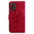 For Xiaomi Redmi Note 11 Global / Note 11S Lily Embossed Leather Phone Case(Red)
