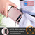 For iPhone 8 Plus / 7 Plus Zipper Card Slots RFID Phone Case(Rose Gold)