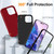 For iPhone 15 Pro Life Waterproof Rugged Phone Case(Red + Black) For iPhone 15 Pro Life Waterproof Rugged Phone Case(Red + Black)