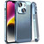 For iPhone 15 Plus Fine Mesh Cooling Phone Case(Blue)