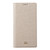For iPhone 15 Plus ViLi DMX Series Shockproof TPU + PU Leather Magnetic Attraction Horizontal Flip Case(Gold)