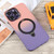 For iPhone 13 Pro Max Gradient MagSafe Holder Liquid TPU Hybrid PC Phone Case(Pink Purple) For iPhone 13 Pro Max Gradient MagSafe Holder Liquid TPU Hybrid PC Phone Case(Pink Purple)