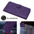 For OPPO Reno9 / Reno9 Pro Tree Birds Embossed Pattern Leather Phone Case(Purple)
