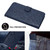For Samsung Galaxy S22+ 5G Tree Birds Embossed Pattern Leather Phone Case(Blue)
