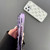 For iPhone 12 Pro Max Cloud Texture Electroplated TPU Phone Case(Blue)
