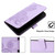 For iPhone 11 Datura Flower Embossed Flip Leather Phone Case(Purple)