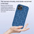 For iPhone 13 3D Cloud Pattern TPU Phone Case(White)