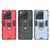 For Xiaomi Redmi K60 Ultra Shockproof PC + TPU Holder Phone Case(Black) For Xiaomi Redmi K60 Ultra Shockproof PC + TPU Holder Phone Case(Black)
