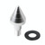 2 PCS Car Rear Anti-collision Tail Cone for Mercedes Benz Smart 2009-2014, Style:Pointed(Blue)