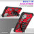 For Motorola Moto G Power (2021) Shockproof TPU + PC Magnetic Protective Case with Holder(Red)