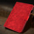 For Samsung Galaxy Tab A9+ Fortune Tree Embossed Leather Smart Tablet Case(Red)