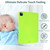 For iPad Air 3 10.5 2019 Oil Spray Skin-friendly TPU Tablet Case(Fluorescent Green)