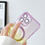 For iPhone 12 Pro MagSafe Magnetic TPU + Acrylic Gradient Color Phone Case(Pink Blue)